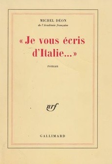 «Je vous écris d'Italie...» - couverture livre occasion