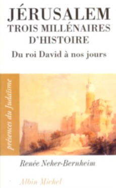 Jérusalem trois millénaires d'histoire - couverture livre occasion