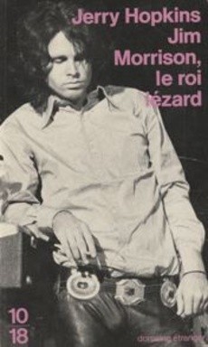 Jim Morrison, le roi lézard - couverture livre occasion