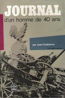 Journal d'un homme de 40 ans - couverture livre occasion