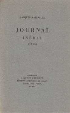 Journal inédit - couverture livre occasion