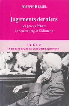 Jugements derniers - couverture livre occasion