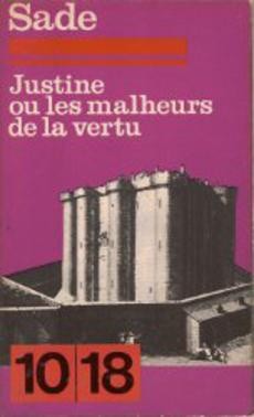 Justine ou les malheurs de la vertu - couverture livre occasion