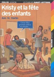 Kristy et la fête des enfants - couverture livre occasion