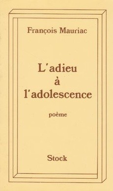 L'adieu à l'adolescence - couverture livre occasion