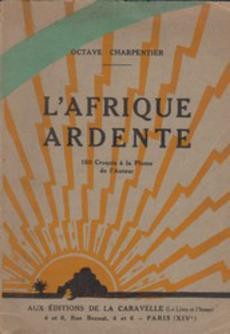 L'Afrique ardente - couverture livre occasion