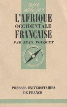 L'Afrique occidentale française - couverture livre occasion
