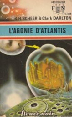 L'agonie d'Atlantis - couverture livre occasion