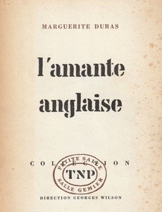 L'amante anglaise - couverture livre occasion