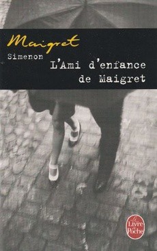 couverture de 'L'ami d'enfance de Maigret' - couverture livre occasion