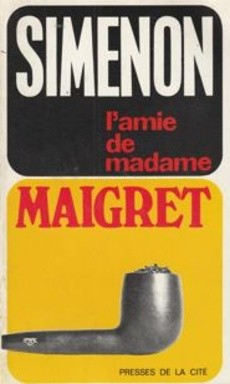 L'amie de Madame Maigret - couverture livre occasion