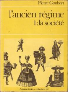 L'ancien régime 1 : la société - couverture livre occasion