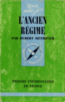 L'ancien régime - couverture livre occasion