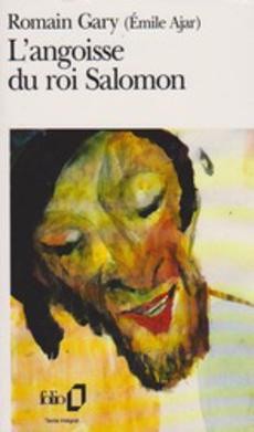 couverture de 'L'angoisse du roi Salomon' - couverture livre occasion