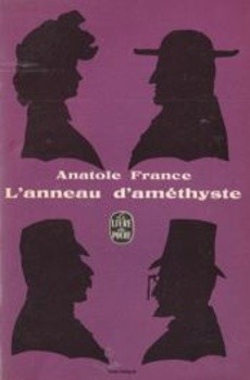 couverture de 'L'anneau d'améthyste' - couverture livre occasion