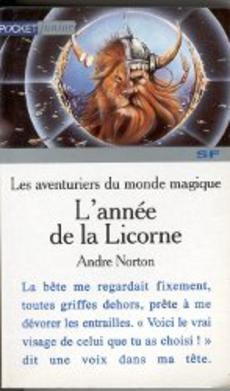 L'année de la Licorne - couverture livre occasion