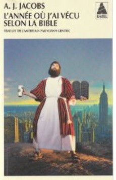 L'année où j'ai vécu selon la Bible - couverture livre occasion