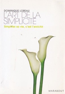 L'art de la simplicité - couverture livre occasion