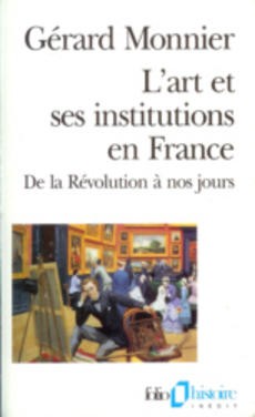 L'art et ses institutions en France - couverture livre occasion