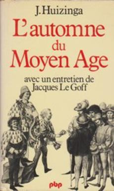 L'automne du Moyen Age - couverture livre occasion