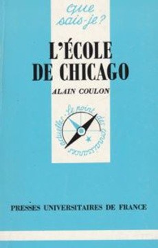 L'école de Chicago - couverture livre occasion