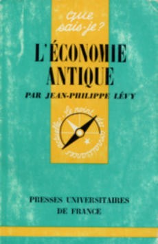 L'économie antique - couverture livre occasion