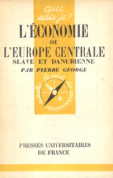 L'Economie de l'Europe Centrale Slave et Danubienne - couverture livre occasion