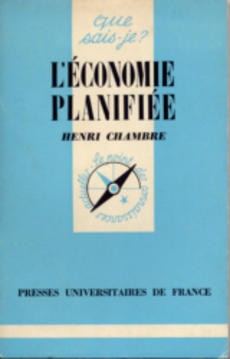 L'économie planifié 329 - couverture livre occasion