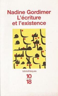 L'écriture et l'existence - couverture livre occasion