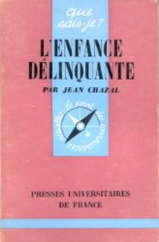 L'enfance délinquante - couverture livre occasion