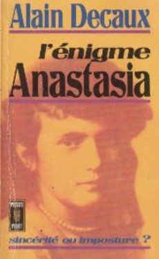 L'énigme Anastasia - couverture livre occasion