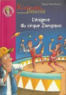 L'énigme du cirque Zampano - couverture livre occasion