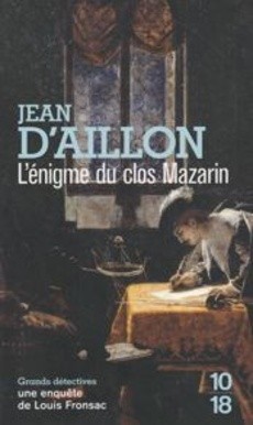 L'énigme du clos Mazarin - couverture livre occasion