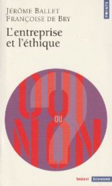 L'entreprise et l'éthique - couverture livre occasion
