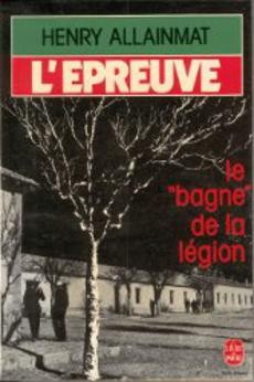 L'épreuve - couverture livre occasion