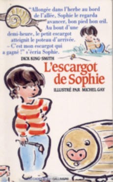 L'escargot de Sophie - couverture livre occasion