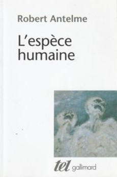 L'espèce humaine - couverture livre occasion