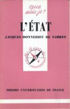 L'état - couverture livre occasion