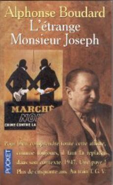 L'étrange Monsieur Joseph - couverture livre occasion