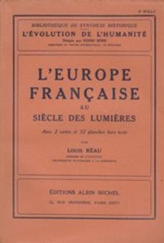 L'Europe française au siècle des lumières - couverture livre occasion