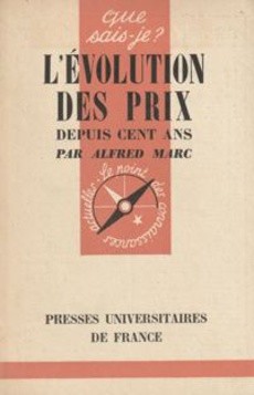 L'évolution des prix - couverture livre occasion