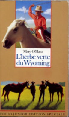 L'herbe verte du Wyoming - couverture livre occasion