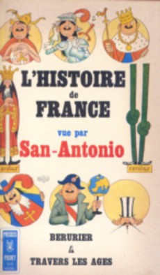 L'histoire de France vue par San-Antonio - couverture livre occasion
