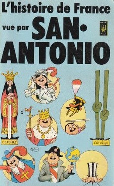 L'histoire de France vue par San-Antonio - couverture livre occasion