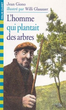couverture de 'L'homme qui plantait des arbres' - couverture livre occasion