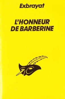 couverture de 'L'honneur de Barberine' - couverture livre occasion
