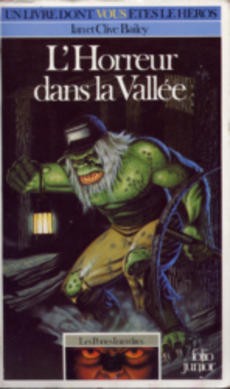 L'horreur dans la vallée - couverture livre occasion