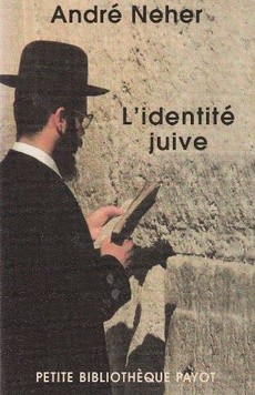 L'identité juive - couverture livre occasion