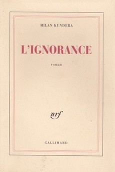 L'ignorance - couverture livre occasion