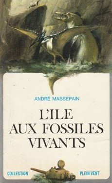 L'île aux fossiles vivants - couverture livre occasion